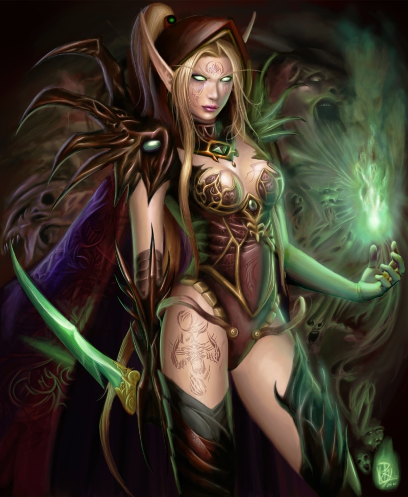 warlock, world, blood, hd, games, x, 1080P, elf, warcraft, video, Blood Elf, world of warcraft, art