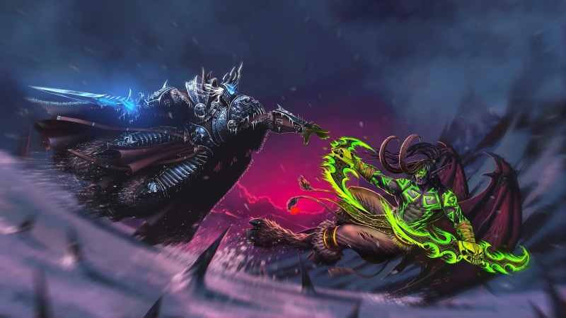 Warcraft, Illidan Stormrage, World Of Warcraft, 1080P, Arthas Menethil