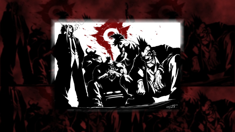 wow, hd, 1080P, video games, warcraft, world, horde, poster, black, white, suit, men