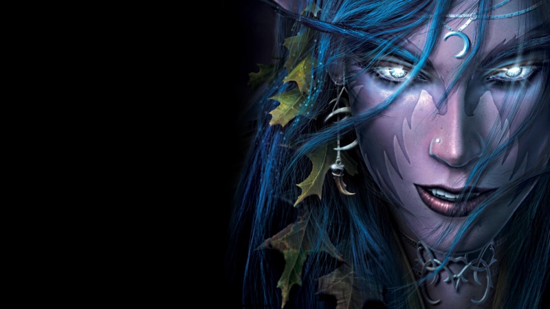 video, warcraft iii, game, 2K, elves, warcraft, video game, night elves, night, iii
