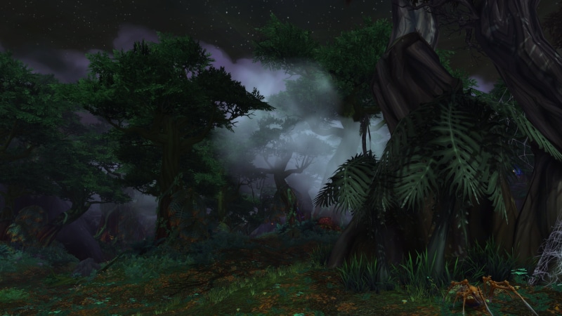 Warlords of Draenor, green color, trees, 4K, painting, plant, outdoors, palm tree, video games, scenics - nature, tranquil scene, World of Warcraft: Warlords of Draenor