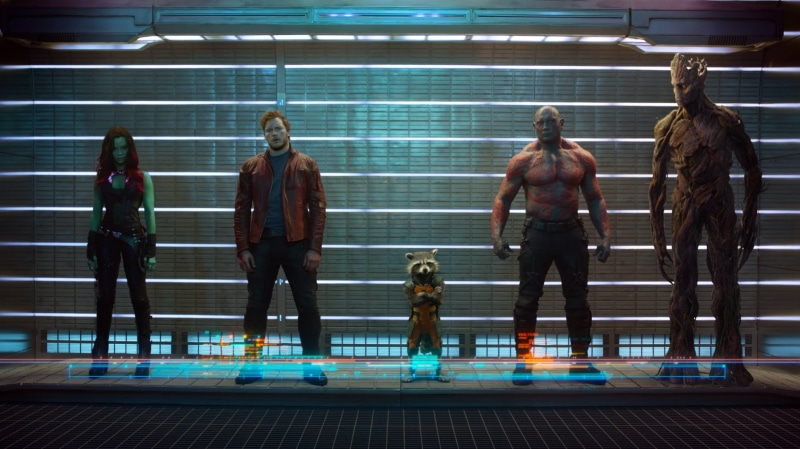 Guardians of the Galaxy, Peter Quill, galaxy, Arthur Douglas, Rocket Raccoon, movie, guardians, Drax the Destroyer, Star-Lord, 1080P, Gamora, Zoe Saldana