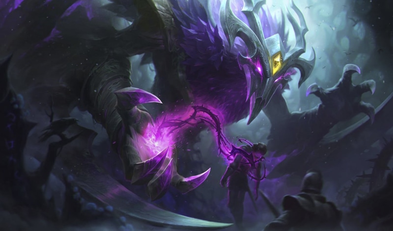 night, Nocturne, Elderwood, League of Legends, 720P, Riot Games, skin, video games