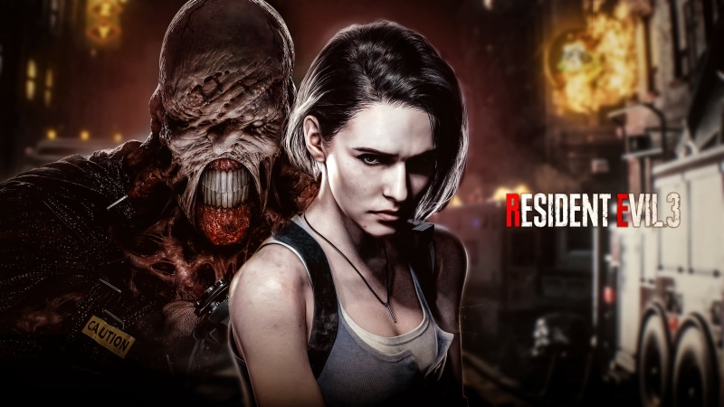 Resident Evil, Resident Evil 3 Remake, Resident evil 3, Jill Valentine, video games, Nemesis, 4K