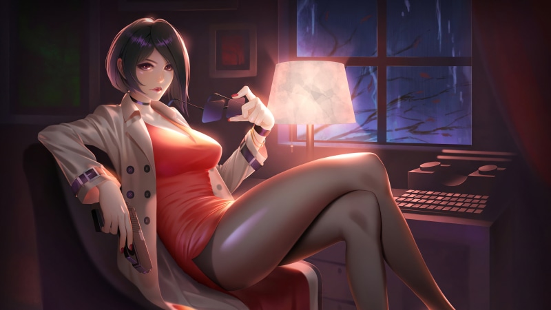 Resident Evil 2, video game girls, Video Game Horror, Resident Evil HD Remaster, Resident Evil 6, Resident Evil 2 Remake, video game art, 4K, Resident Evil