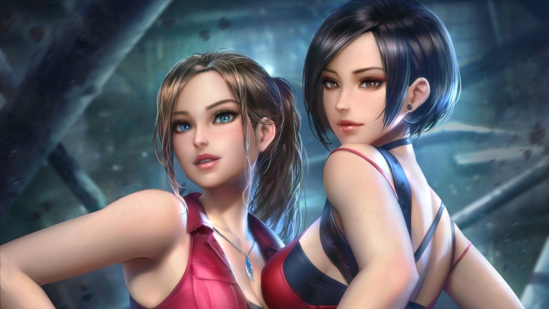 Resident Evil 2, video game characters, Resident Evil, video game art, Video Game Horror, video game girls, 4K, Claire Redfield, Resident Evil 2 Remake
