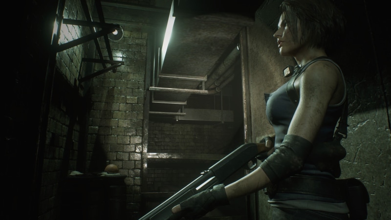 Jill Valentine, weapon, screen shot, 1080P, Resident evil 3, video game girls