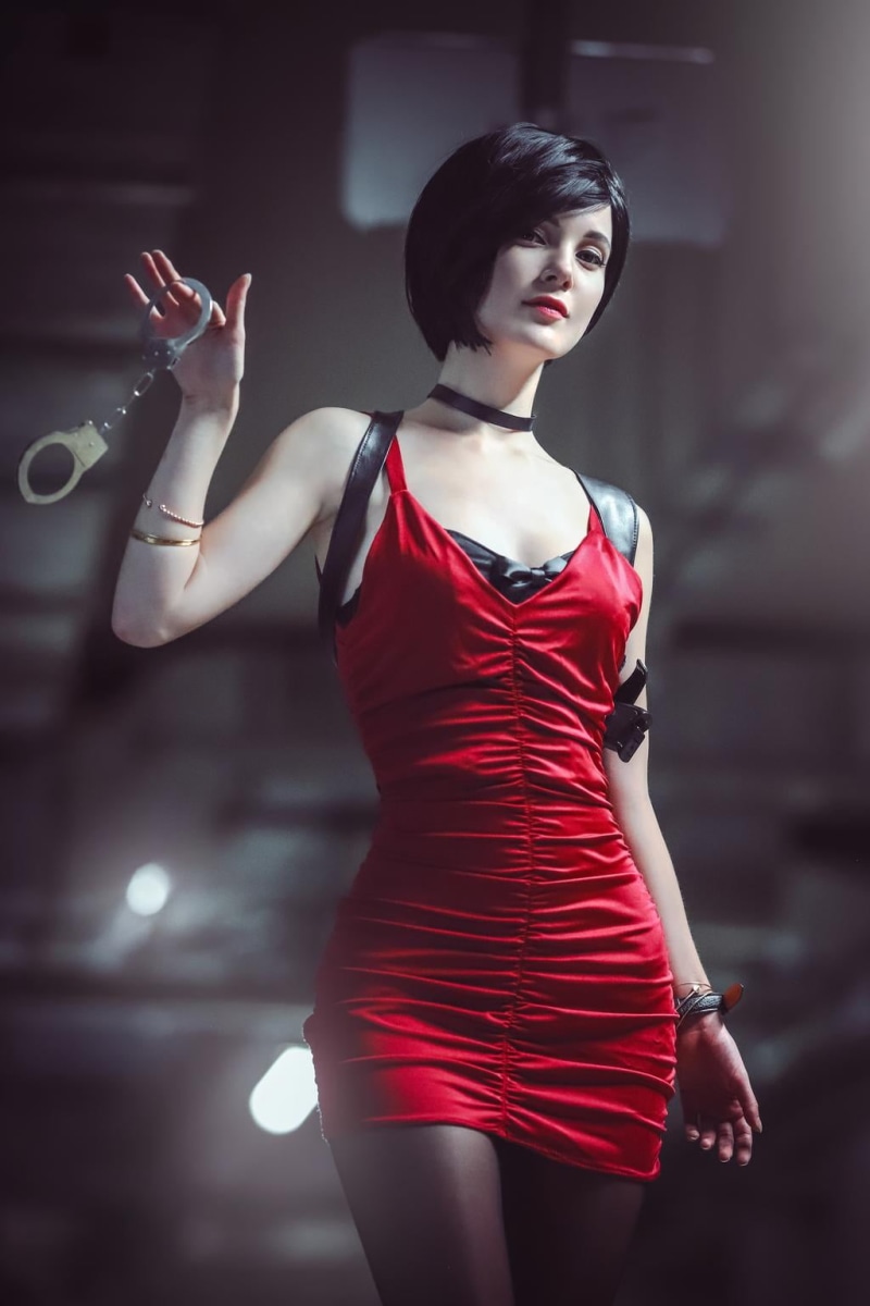 720P, ada wong, video game girls, Resident Evil 2 Remake, Resident Evil 2, video game characters, cosplay, Resident Evil