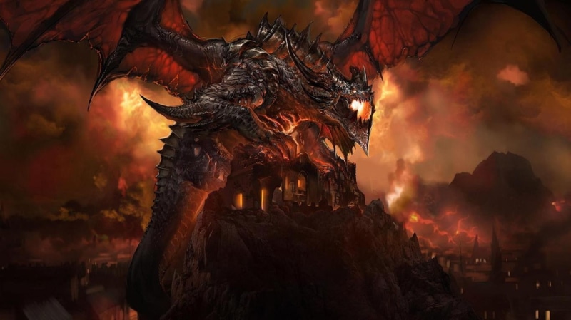 World of Warcraft, Hearthstone: Heroes of Warcraft, 720P, Deathwing, World of Warcraft: Cataclysm, dragon