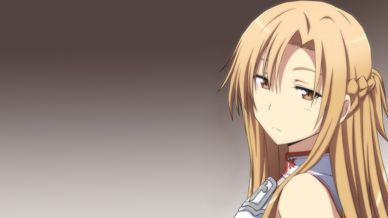 portrait, indoors, art and craft, representation, beauty, Yuuki Asuna, blond hair, copy space, close-up, 1080P, single object, arts culture and entertainment
