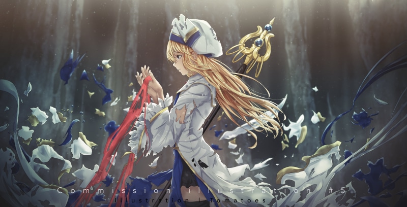 Anime, Goblin Slayer, Priestess (Goblin Slayer), 4K
