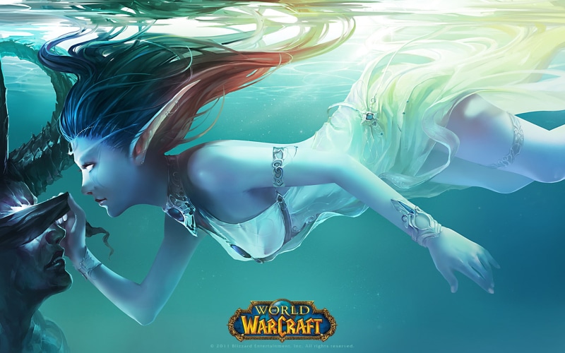 1080P, Illidan Stormrage, World Of Warcraft, Warcraft, Tyrande Whisperwind