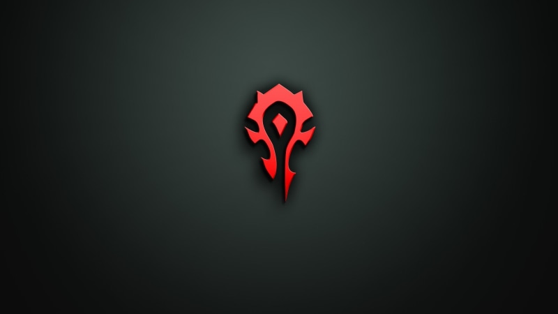 minimalism, video games, 1080P, Warcraft, horde