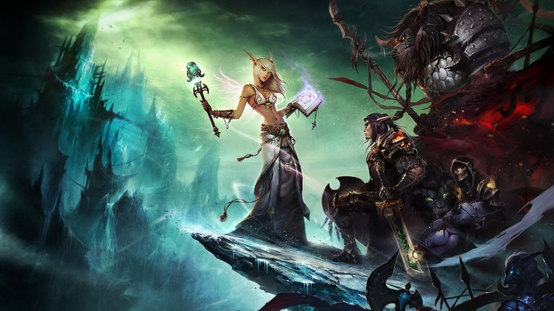 Warcraft, World of Warcraft, 1080P, horde, video games, priest, Taurens, Blood Elf