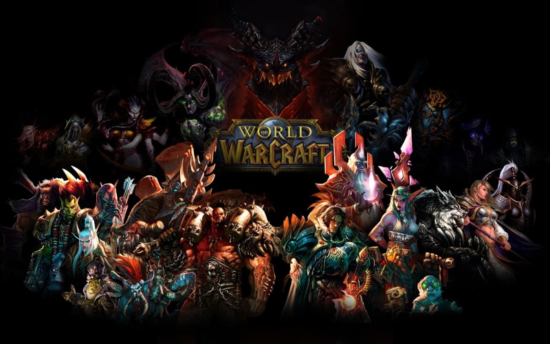 Akama (World Of Warcraft), Arthas Menethil, game, statue, Lorthemar Theron, Illidan Stormrage, multi colored, Trade Prince Gallywix, Gelbin Mekkatorque
