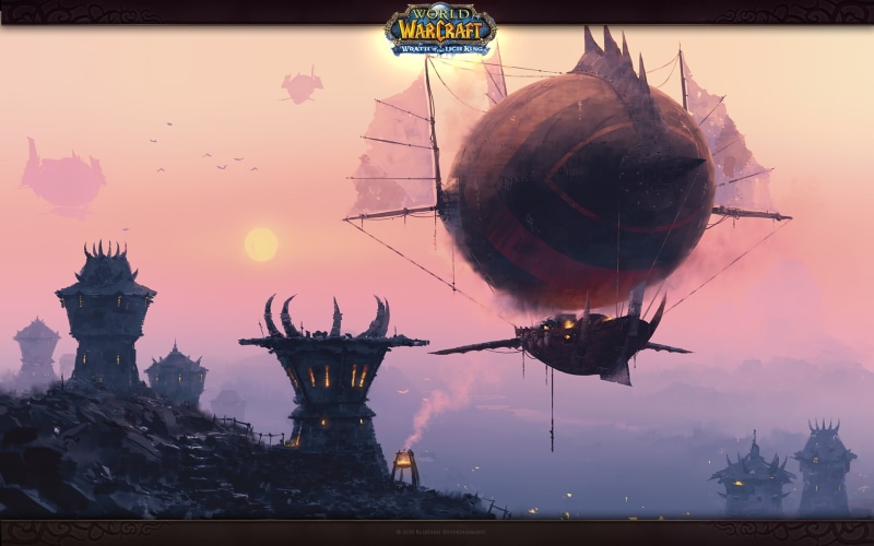 warcraft, games, video, hd, land, 1080P, horde, world, art, wow