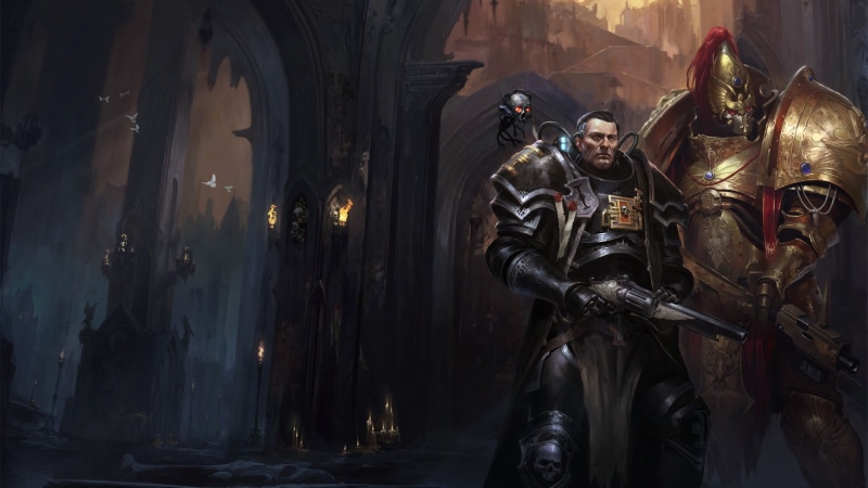 architecture, security, mask, representation, warriors, male likeness, real people, 1080P, disguise, art, custodes, indoors, people, Space Marine, mask - disguise