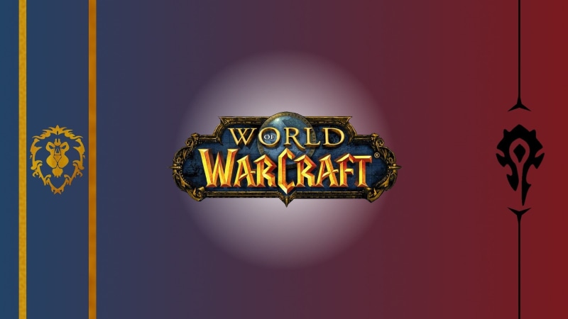 alliance, horde, world of warcraft, PC Gaming, lion, 1080P, red, black, blue