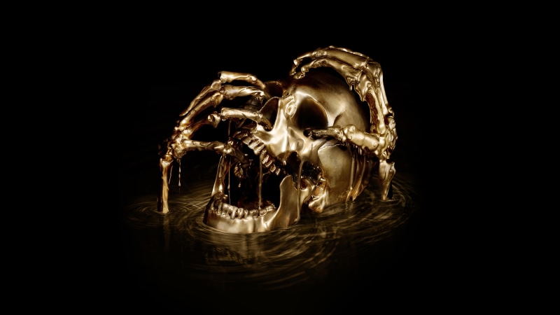 Black Sails, Skull, Gold, 8K, TV Show