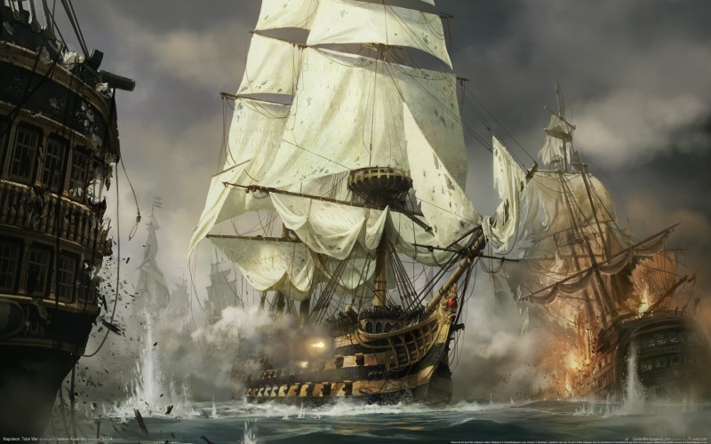 total, napoleon, napoleon total war, video, games, ships, video games, sailing ships, art, concept art, concept, sailing, 2K, ship, war
