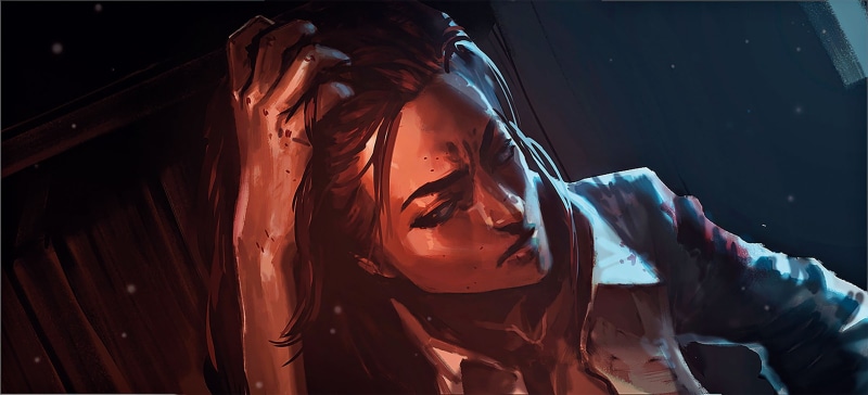 women, textile, nature, beautiful woman, 1080P, scarf, young adult, portrait, concept art, League of Legends, nightlife, beauty, pirates, redhead, real people