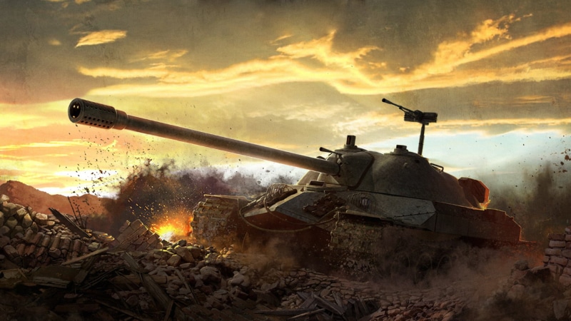 fire - Natural Phenomenon, artillery, machinery, nature, fire, war, sunset, power, weapon, iron - Metal, dramatic sky, army, armored Tank, dusk, old, military