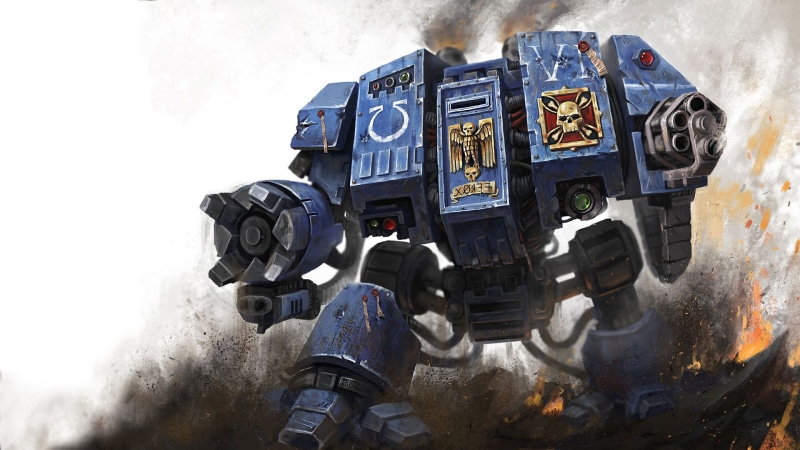 1080P, mech, Dreadnought, Warhammer 40, Ultramarines, 000