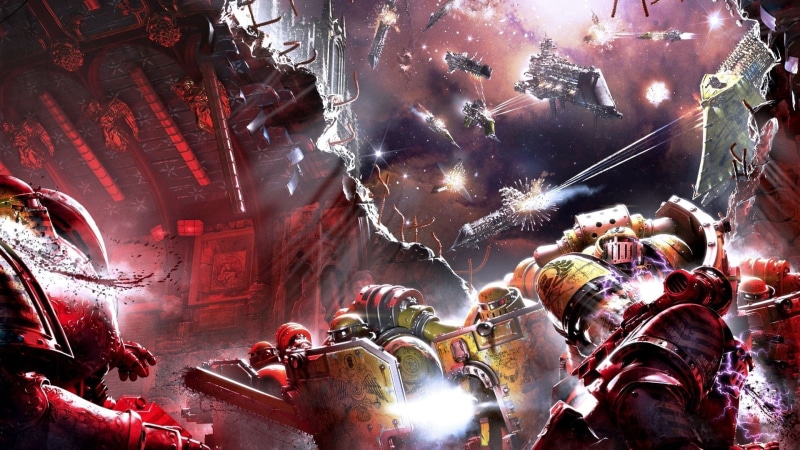 video games, space, warhammer, 1080P, 40k, k, battle, hd, marines