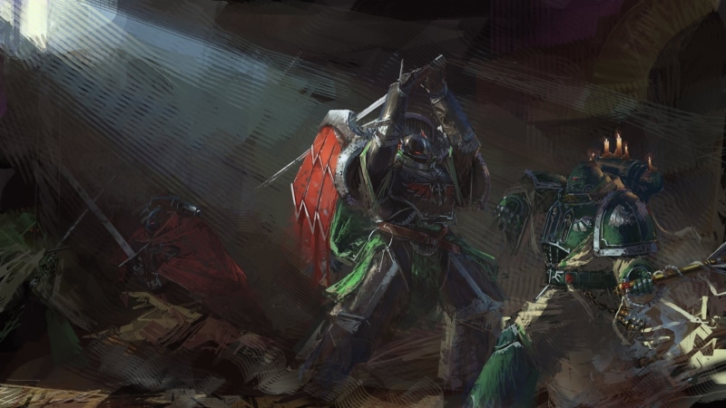 Space Marine, Fight, Sword, Warhammer 40K, Warrior, 1080P, Warhammer, Armor