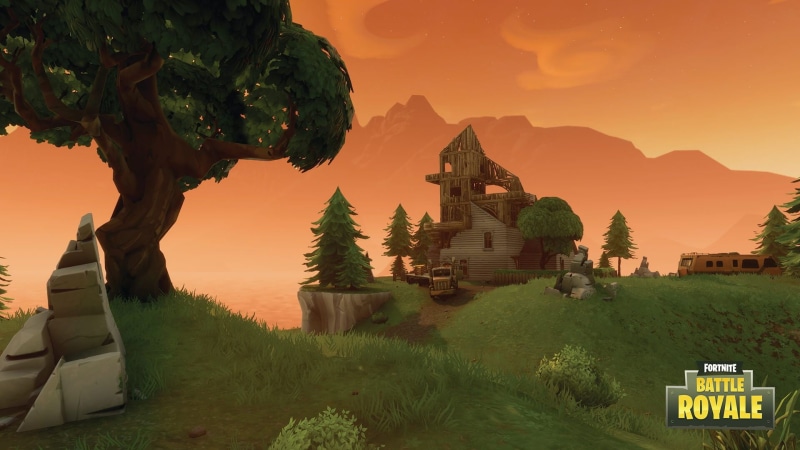 shrine, belief, outdoors, architecture, building exterior, history, 1080P, built structure, place of worship, Battle Royale, nature, plant, Fortnite, scenics - nature