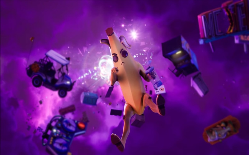 Fortnite, 720P, games art, bananas