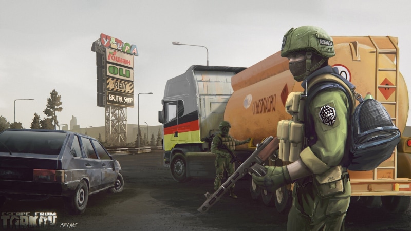 Art, Russia 2028, Alexandr Ursegov, Soldiers, Escape From Tarkov, Battlestate Games, PMC, Mercenaries, Machine, PCA, 1080P, R.2028, BEAR