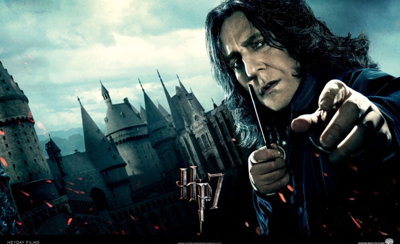 character, Harry Potter, harry potter 7, portrait, harry, nature, mid adult, professor severus snape, 1080P, harry potter and the deathly hallows snape