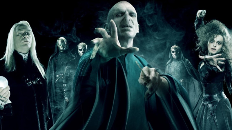 celebration, men, Lord Voldemort, Harry Potter, Death Eater, smoke - physical structure, voldemort, spirituality, dark, 1080P, stage, music, Bellatrix Lestrange