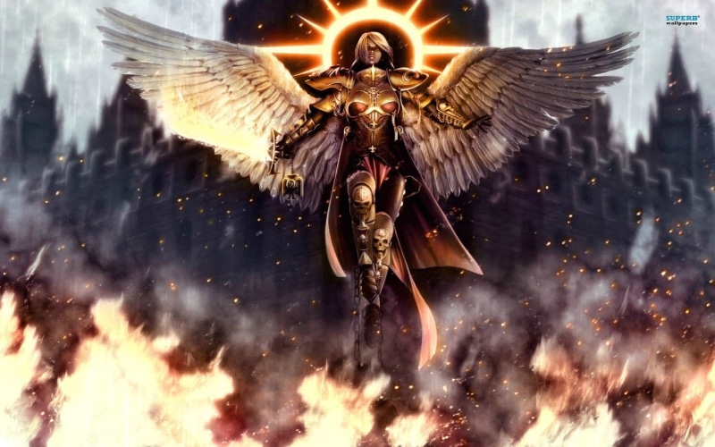 focus on foreground, arts culture and entertainment, Sisters of battle, 1080P, Warhammer, illuminated, no people, blurred motion, nature, creativity, burning