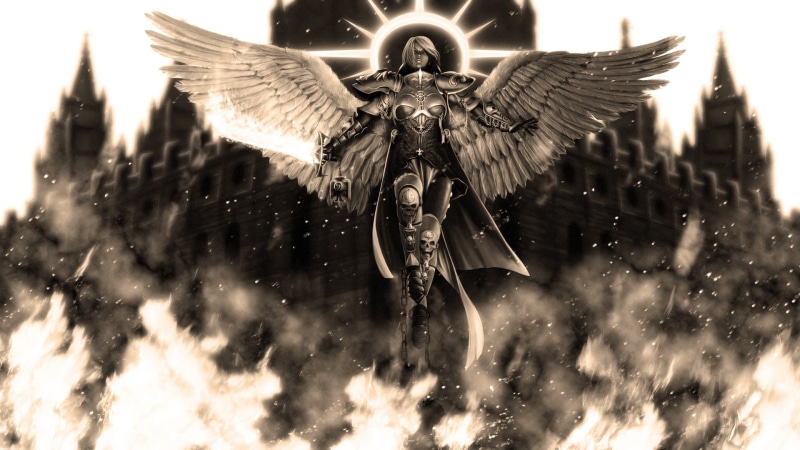 Warhammer 40, Sisters of Battle, angel, 1080P, 40k, Adepta Sororitas, 000