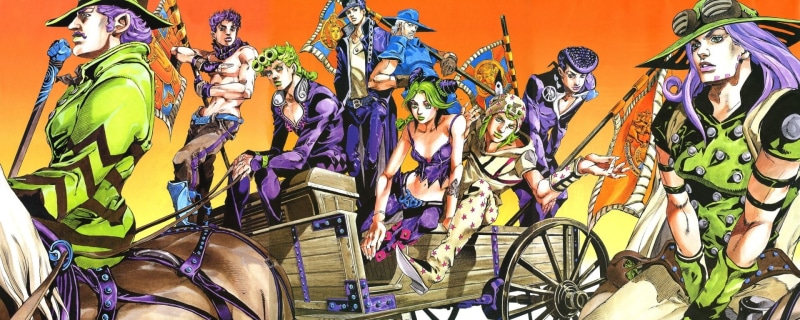 Jolyne Cujoh, Johnny Joestar, Gyro Zeppeli, William Anthonio Zeppeli, Joseph Joestar, Jonathan Joestar, Giorno Giovanna, 1080P, Josuke Higashikata, Anime