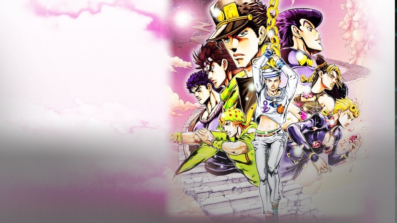 Johnny Joestar, Jotaro Kujo, Jonathan Joestar, Joseph Joestar, Jojos Bizarre Adventure, Giorno Giovanna, 1080P, Josuke Higashikata, Anime, Jolyne Cujoh