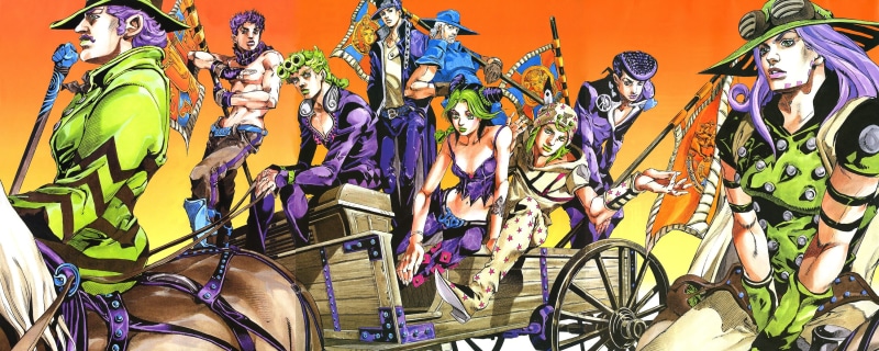 Joseph Joestar, Giorno Giovanna, Jotaro Kujo, Josuke Higashikata, Johnny Joestar, JoJo no Kimyou na Bouken, JoJos Bizarre Adventure, 2K, Jolyne Cujoh