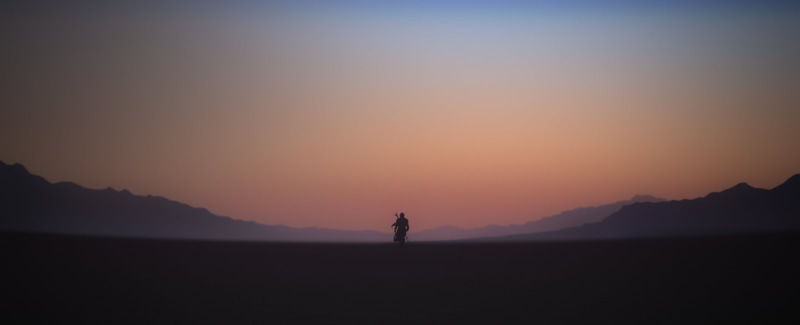 Louis Coyle, landscape, sunrise, The Mandalorian, vector, digital art, desert, ultra-wide, illustration, 2K, Star Wars, mountains, gradient, fantasy art