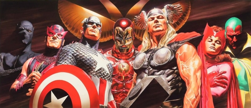 Thor, The Avengers, Black Panther (Marvel Comics), Hawkeye, Iron Man, Captain America, 1080P, Avengers, Scarlet Witch, Vision (Marvel Comics)