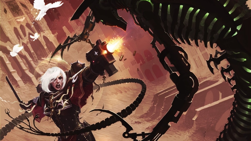 men, high angle view, built structure, motion, performance, musical instrument, event, people, Necrons, 1080P, architecture, WH40K, women, rifle, real people