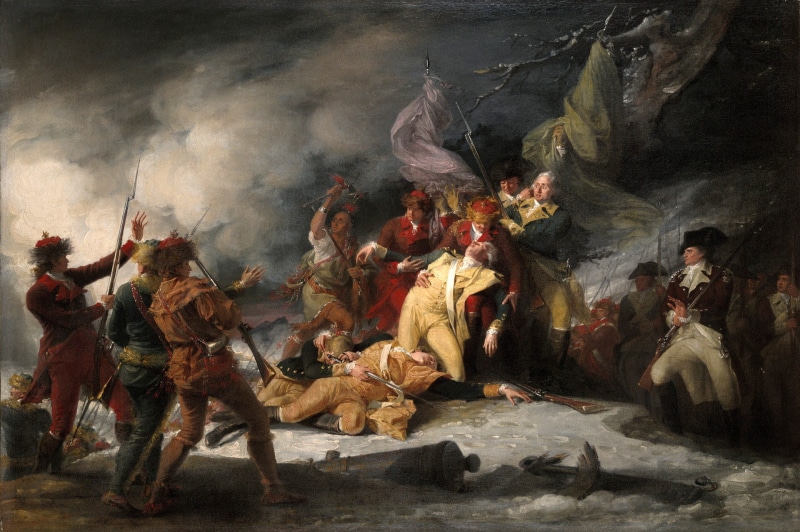 activity, men, smoke - Physical Structure, crowd, revolution, real people, built structure, spirituality, general, attack, american, General Montgomery