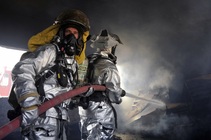 work helmet, danger, water, fire hose, weapon, accidents and disasters, firemen, war, oPS, 4K, power, gas, protection, uniform, military, helmet, hose