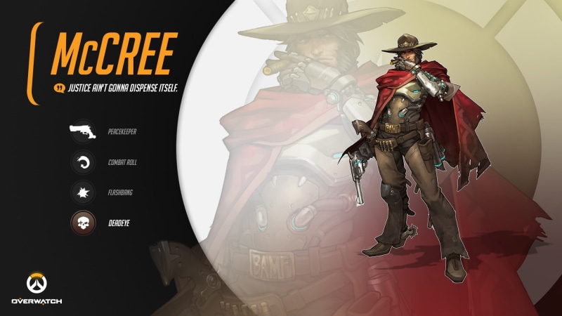 video games, blizzard entertainment, blizzard, video, games, overwatch, mccree, 1080P, entertainment