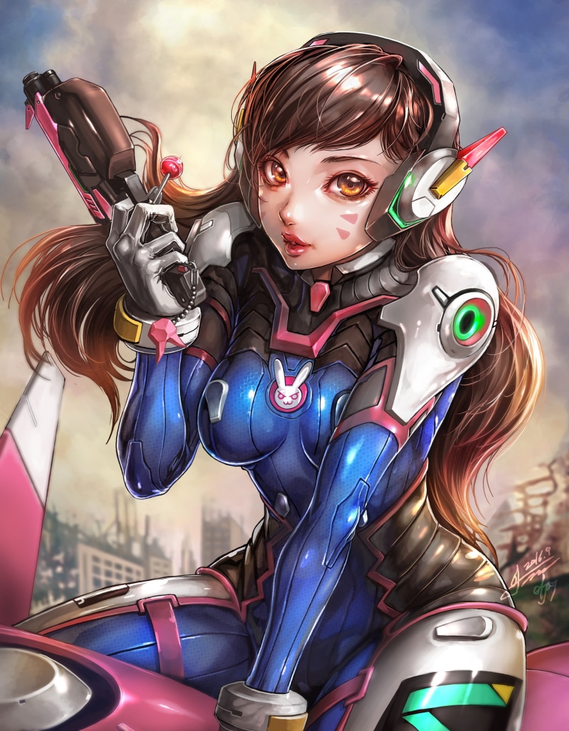 arts culture and entertainment, sport, sports equipment, 1080P, helmet, D.Va (Overwatch), portrait, emotion, digital, character, offspring, boys, fun