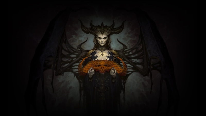 Demon, Lilith (Diablo), Diablo IV, Diablo, Horns, Video Game, 4K