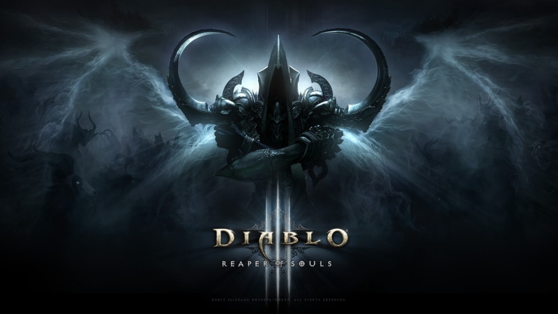 people, Malthael, mystery, belief, spirituality, electricity, steam, smoke - physical structure, black background, Diablo III, religion, demon - fictional character