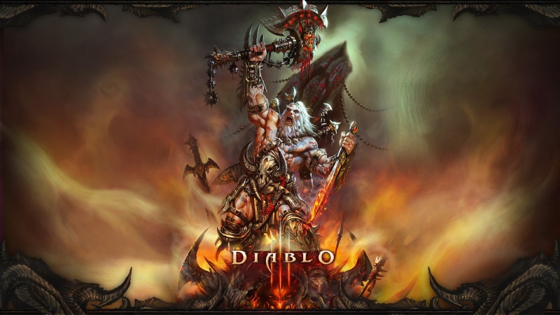 flame, spirituality, no people, heat - temperature, fire - natural phenomenon, 1080P, art and craft, glowing, burning, Diablo III, representation, religion