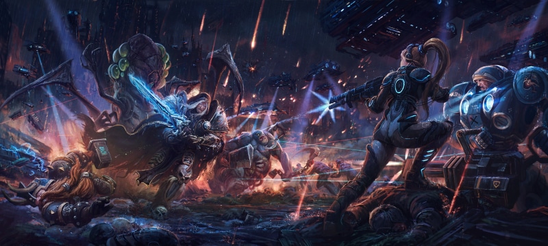 Heroes of the Storm, viking, Stitches, nova terra, warcraft, arthas, starcraft, 4K, Tychus more, Abathur